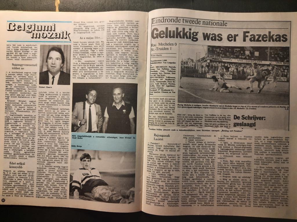 Журнал Кепеш спорт Венгрия, #31 1985г. 4