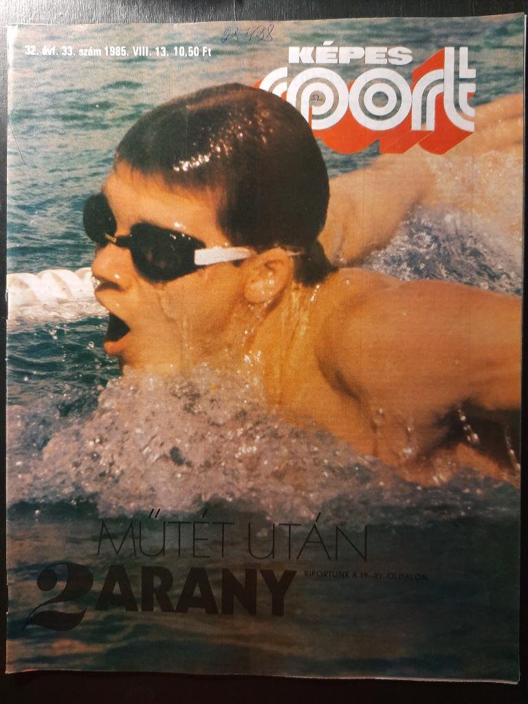 Журнал Кепеш спорт Венгрия, #33 1985г.