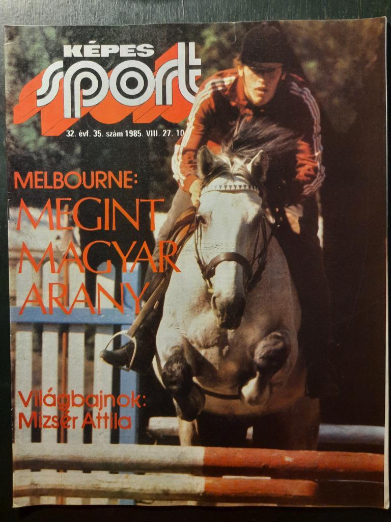 Журнал Кепеш спорт Венгрия, #35 1985г.