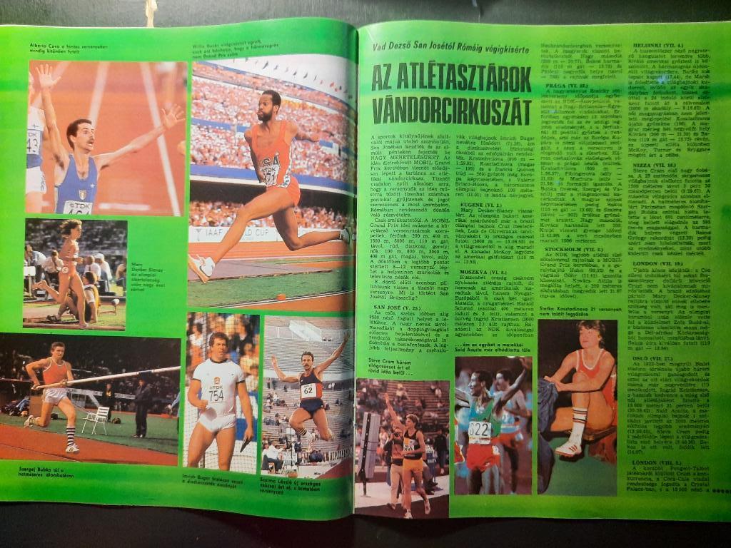 Журнал Кепеш спорт Венгрия, #36 1985г. 2