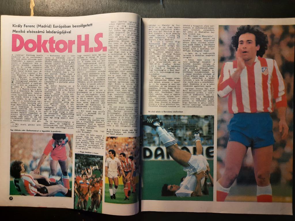 Журнал Кепеш спорт Венгрия, #37 1985г. 2