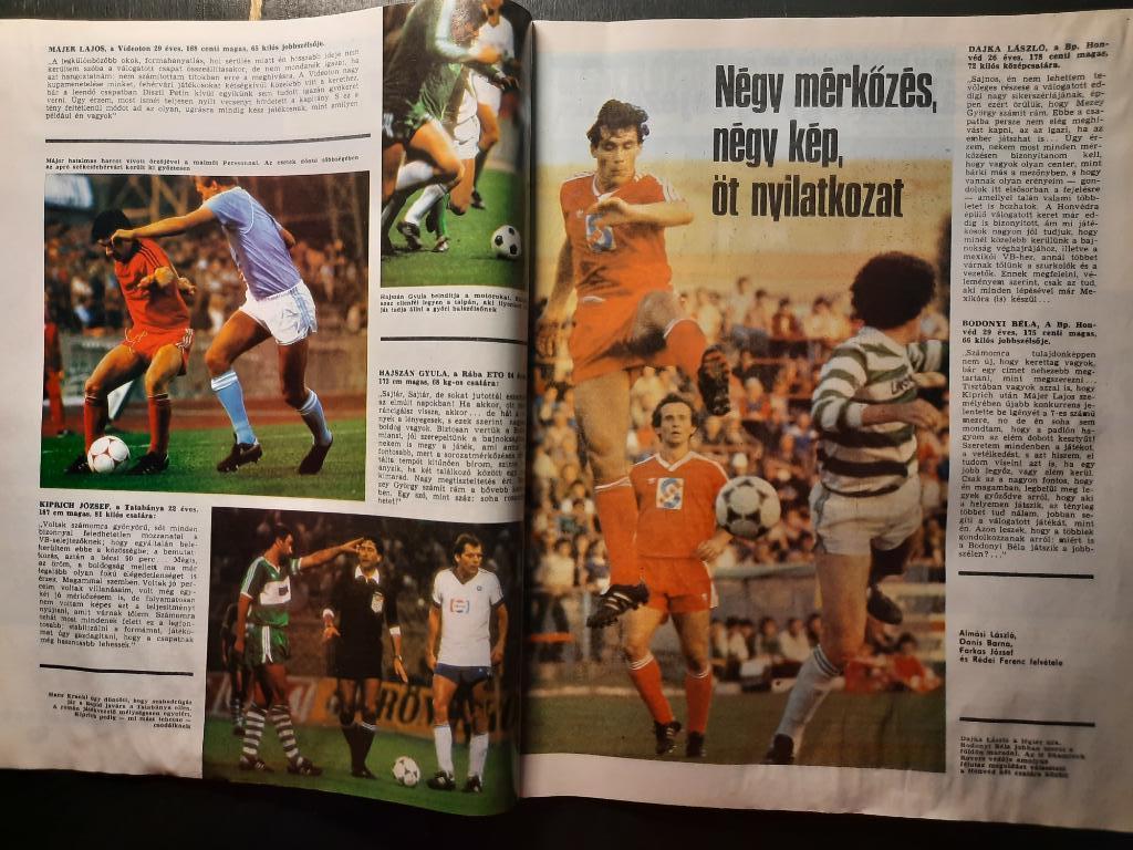 Журнал Кепеш спорт Венгрия, #39 1985г. 1