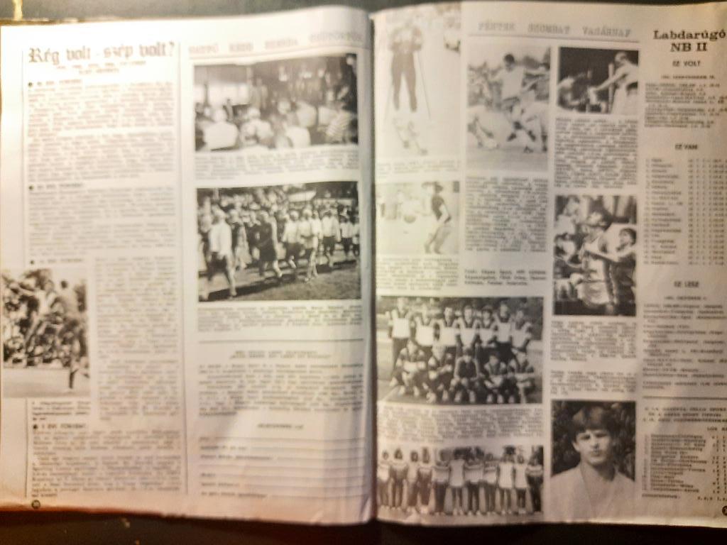 Журнал Кепеш спорт Венгрия, #40 1985г. 2