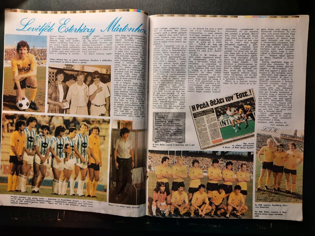 Журнал Кепеш спорт Венгрия, #43 1985г. 2