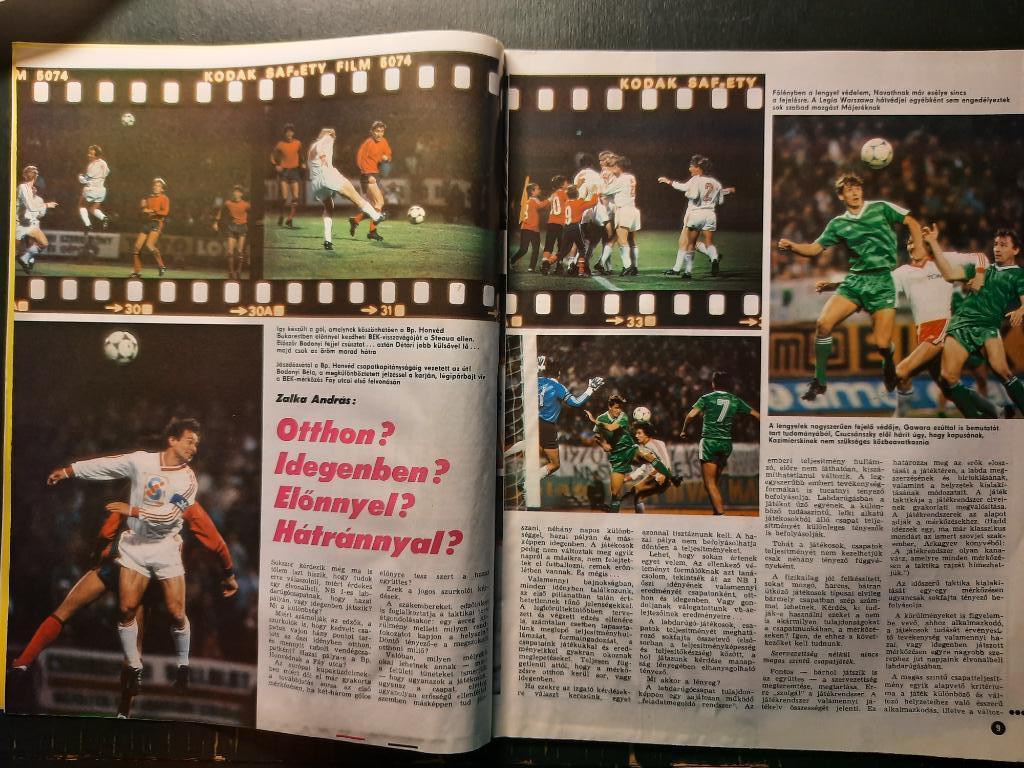 Журнал Кепеш спорт Венгрия, #45 1985г. 2
