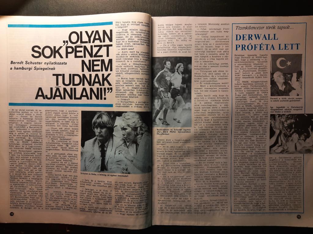 Журнал Кепеш спорт Венгрия, #45 1985г. 3