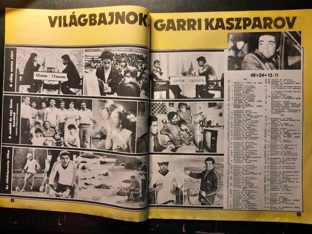 Журнал Кепеш спорт Венгрия, #46 1985г. 1