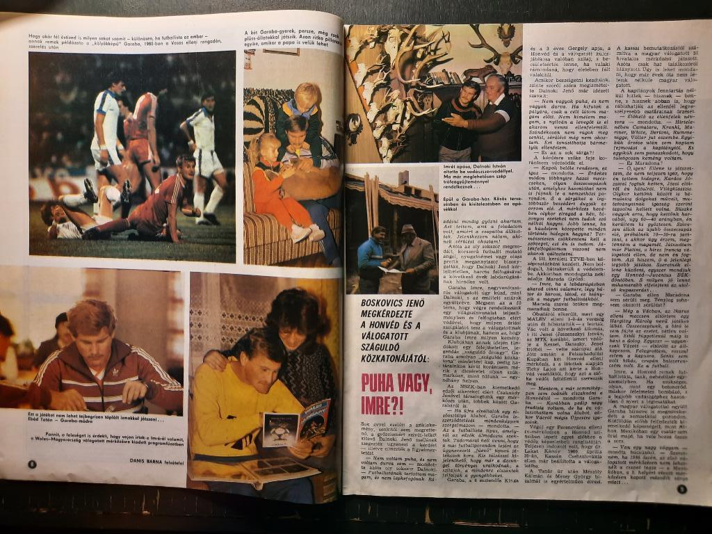 Журнал Кепеш спорт Венгрия, #46 1985г. 2