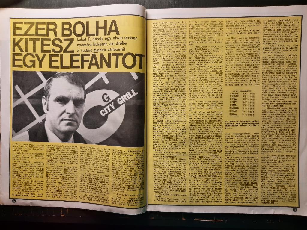Журнал Кепеш спорт Венгрия, #46 1985г. 3