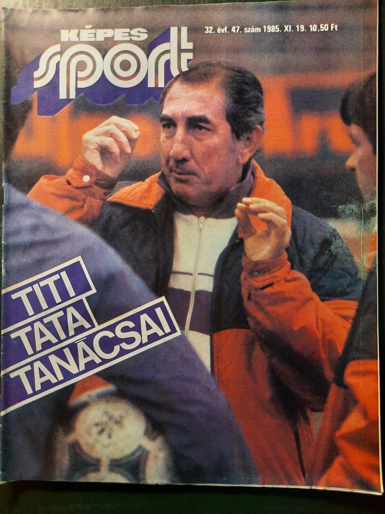 Журнал Кепеш спорт Венгрия, #47 1985г.