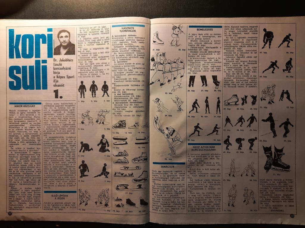 Журнал Кепеш спорт Венгрия, #47 1985г. 2