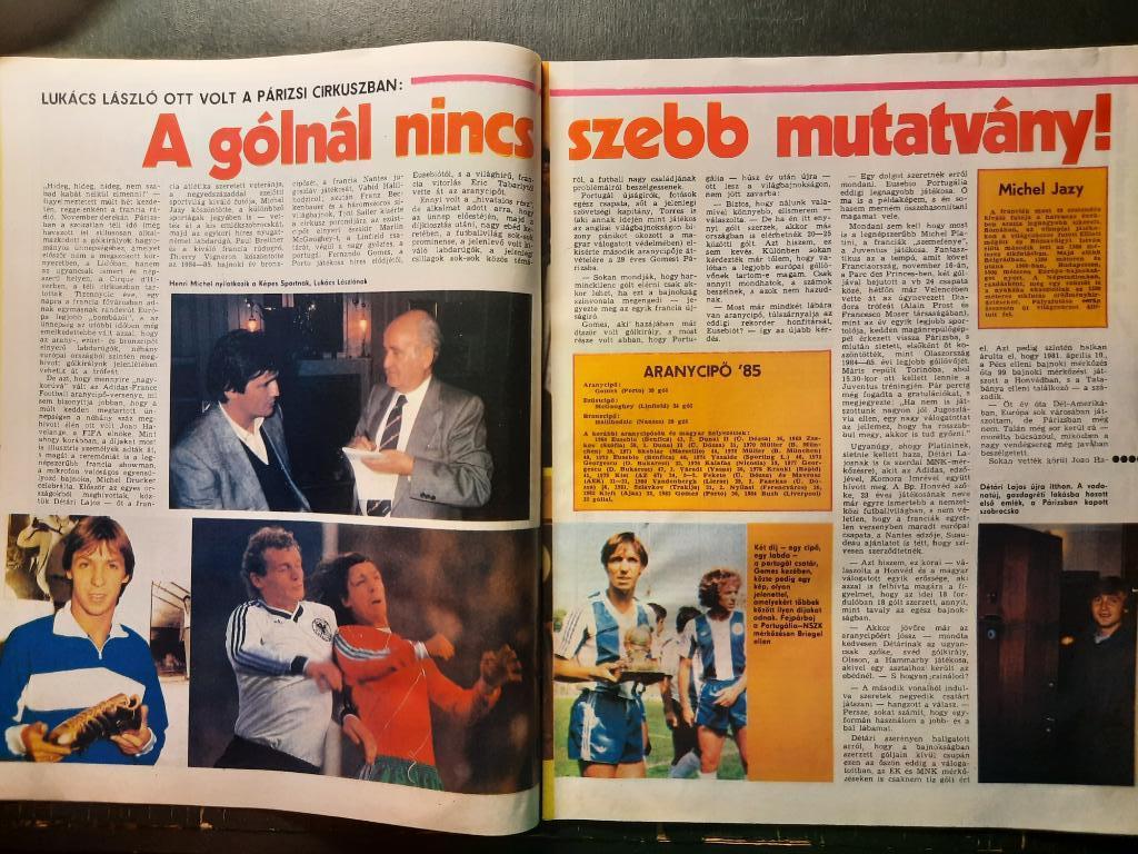 Журнал Кепеш спорт Венгрия, #48 1985г. 2