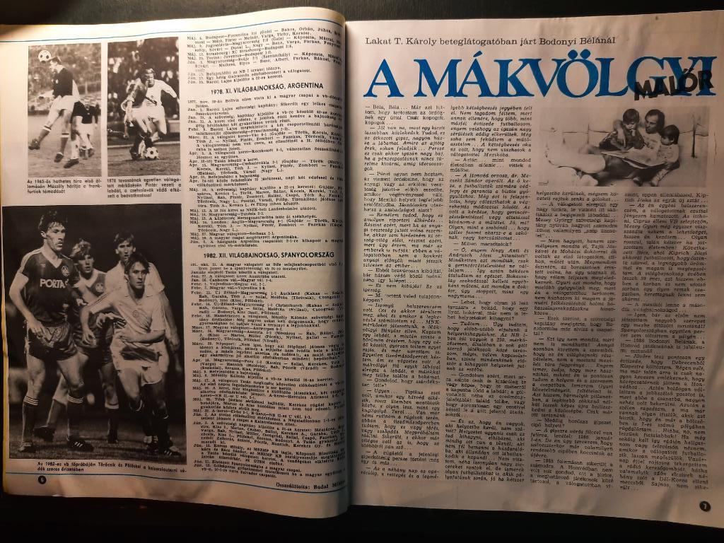 Журнал Кепеш спорт Венгрия, #50 1985г. 3