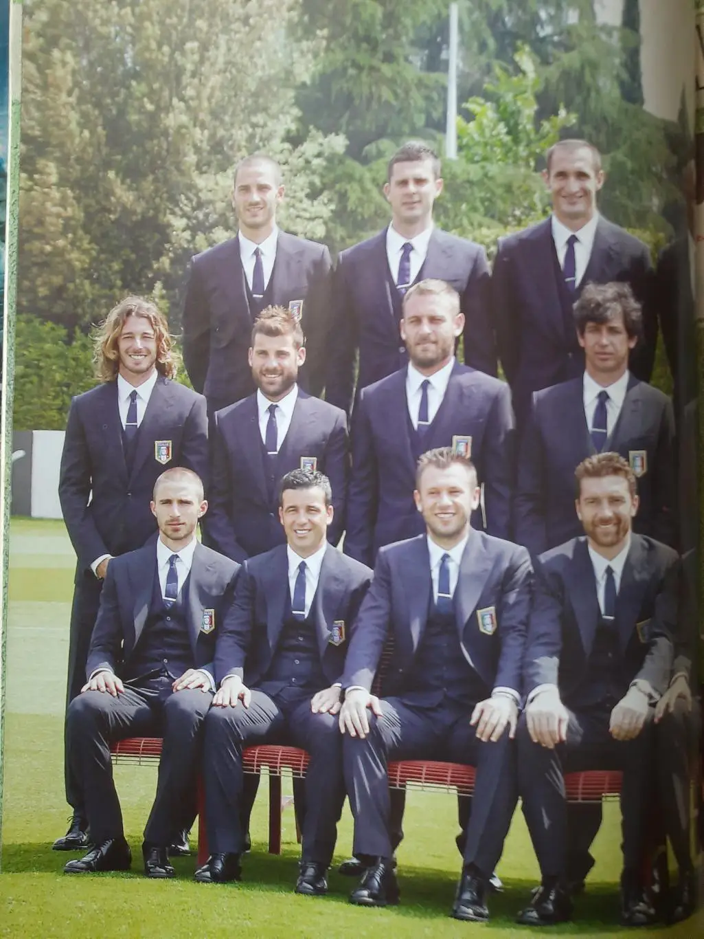 еженедельник Футбол #46 2012 , постер:Италия... 1