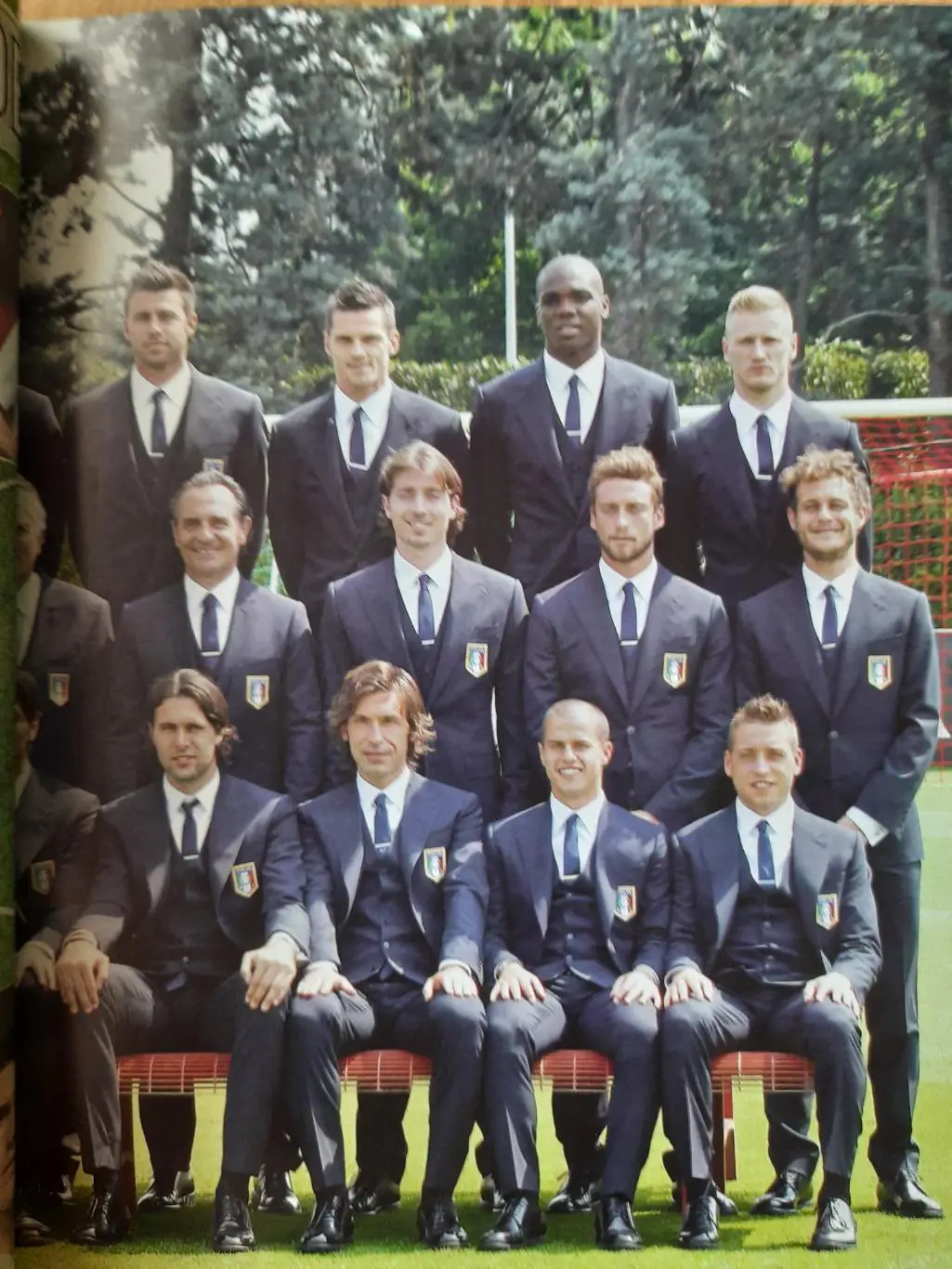 еженедельник Футбол #46 2012 , постер:Италия... 2