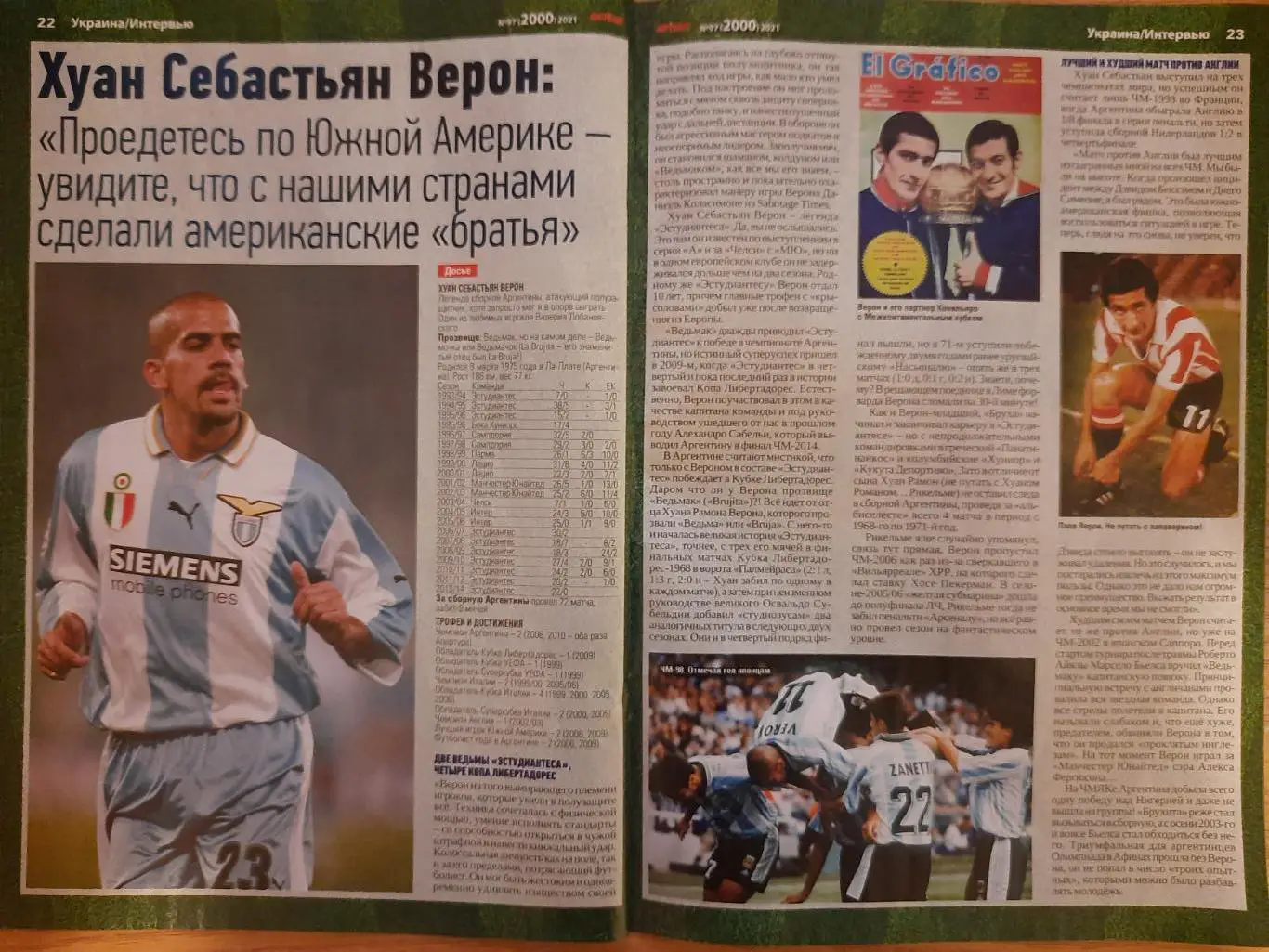 еженедельник Футбол №97 2021, Верон, европейские чемпионаты... 2
