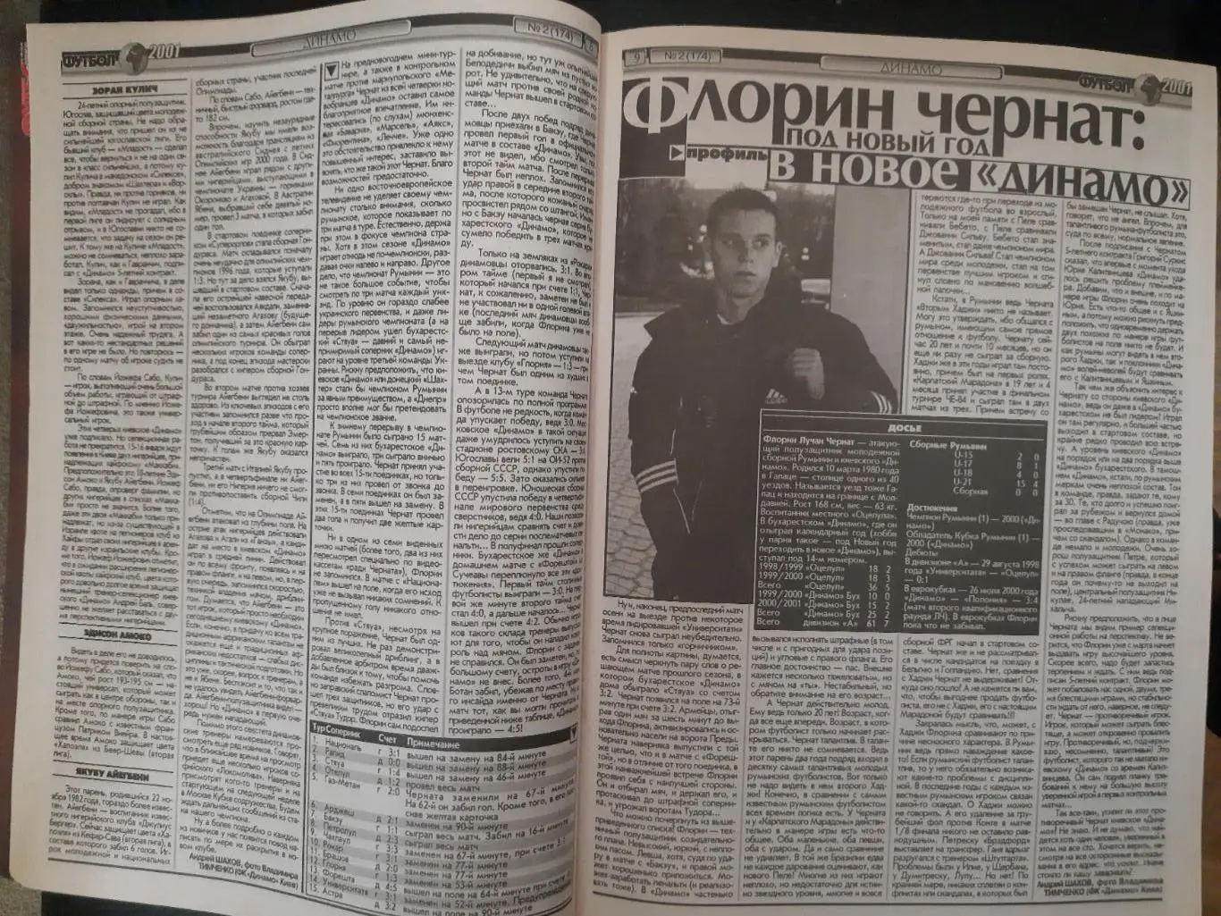 еженедельник Футбол №2 2001 ... 2