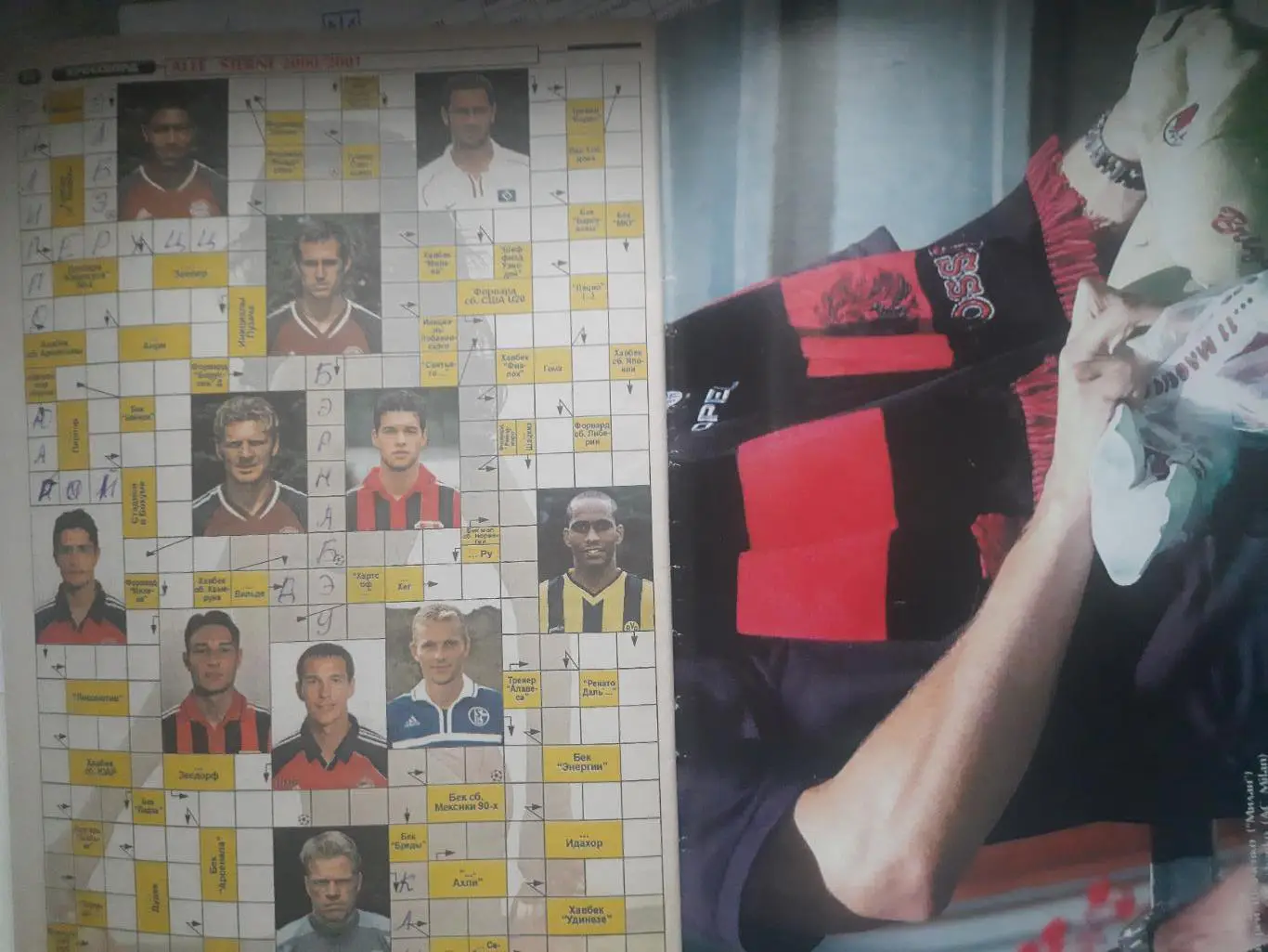 еженедельник Футбол №30 2001, Каладзе,Шевченко,Лугано представление... 3