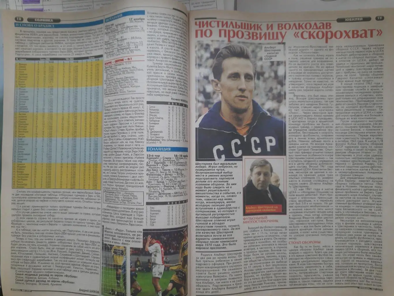 еженедельник Футбол №47 2001,Германия-Украина, Кучеревский,Бобан... 4