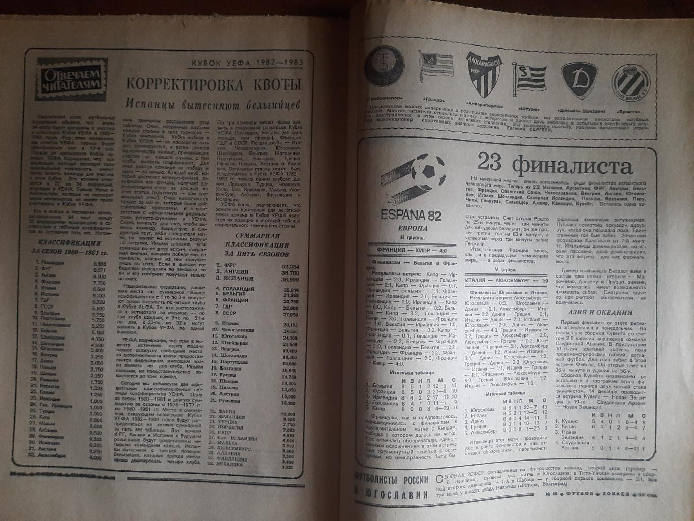 еженедельник футбол-хоккей #50,1981 4