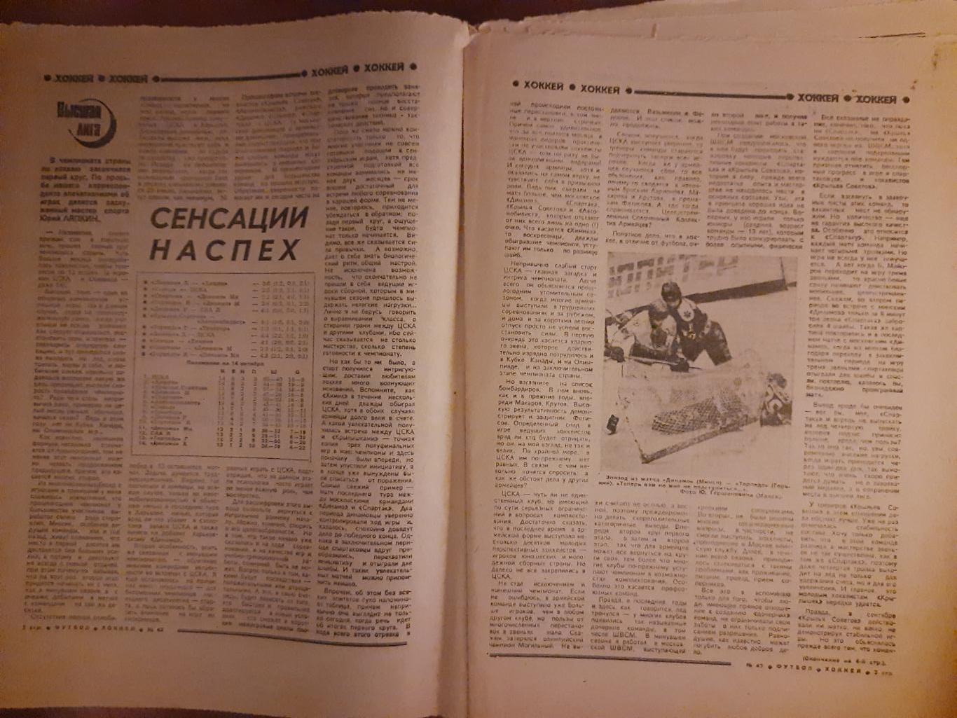 еженедельник футбол-хоккей #42,1988 1