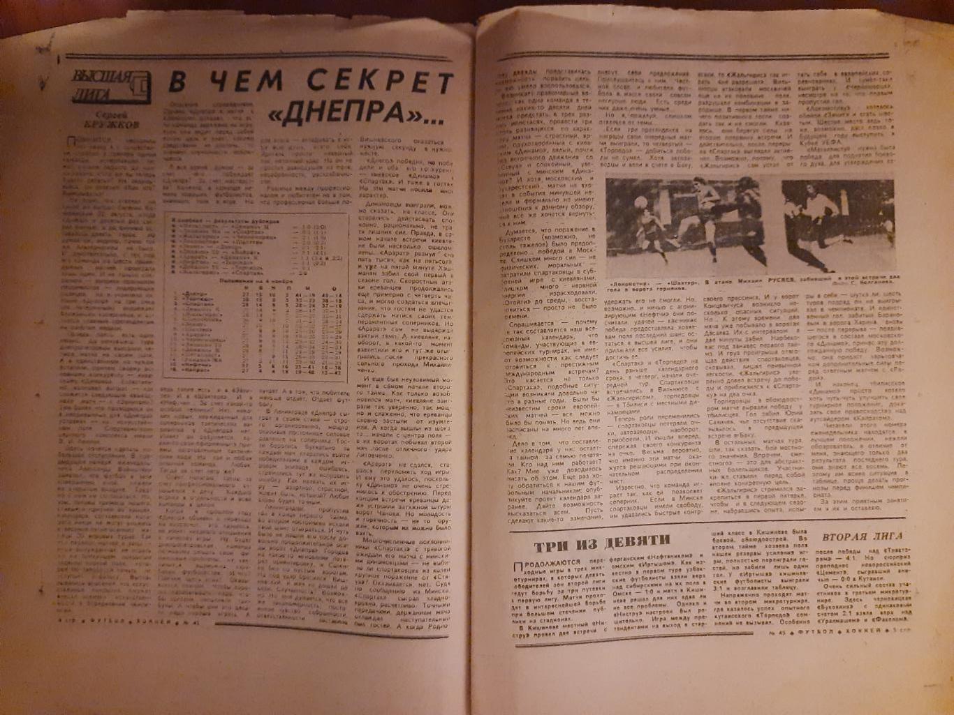 еженедельник футбол-хоккей #45,1988 1