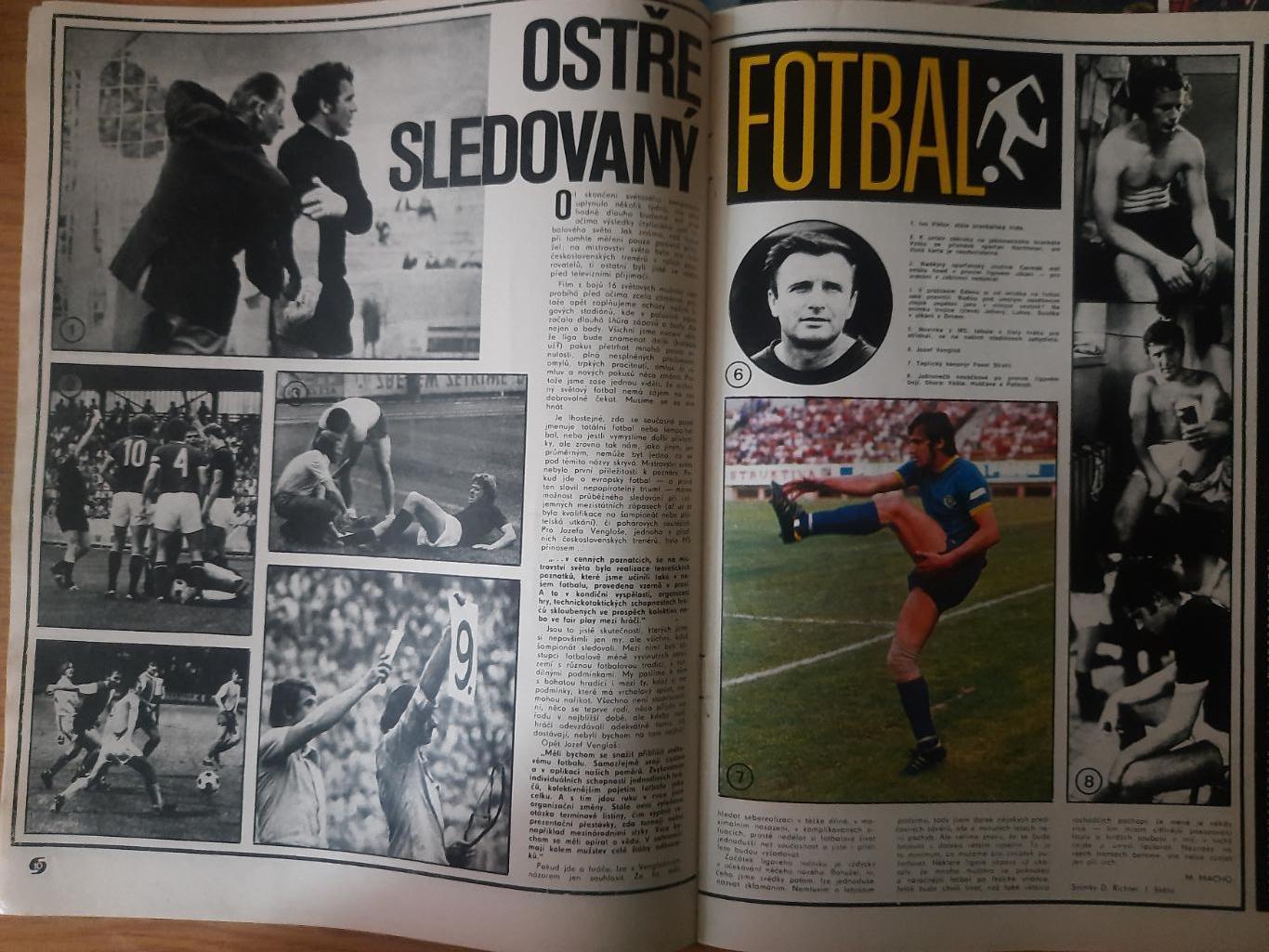 Стадион,Чехословакия #37(1107) 1974 3