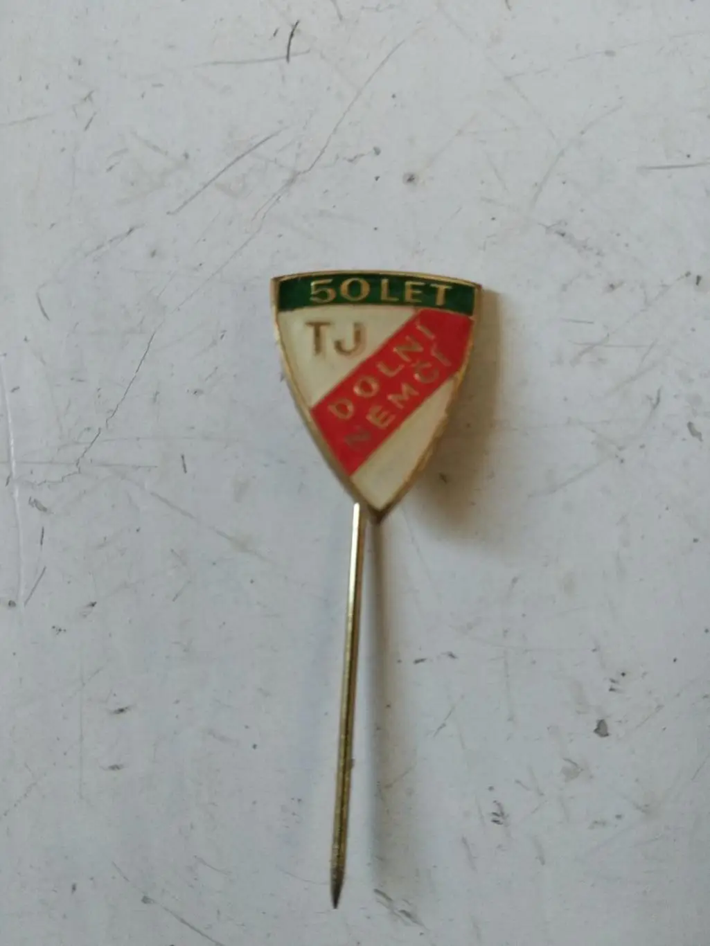 знак,50 let TJ Dolni Nemci ,Чехословакия