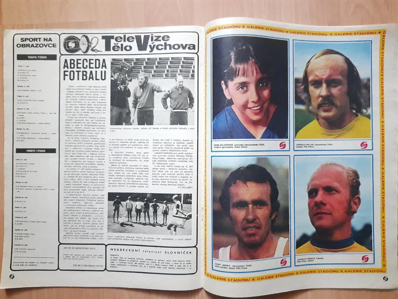 Стадион/Stadion,Чехословакия #37 (1055) 1973 2