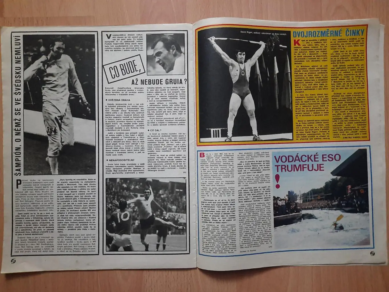 Стадион/Stadion,Чехословакия #37 (1055) 1973 3