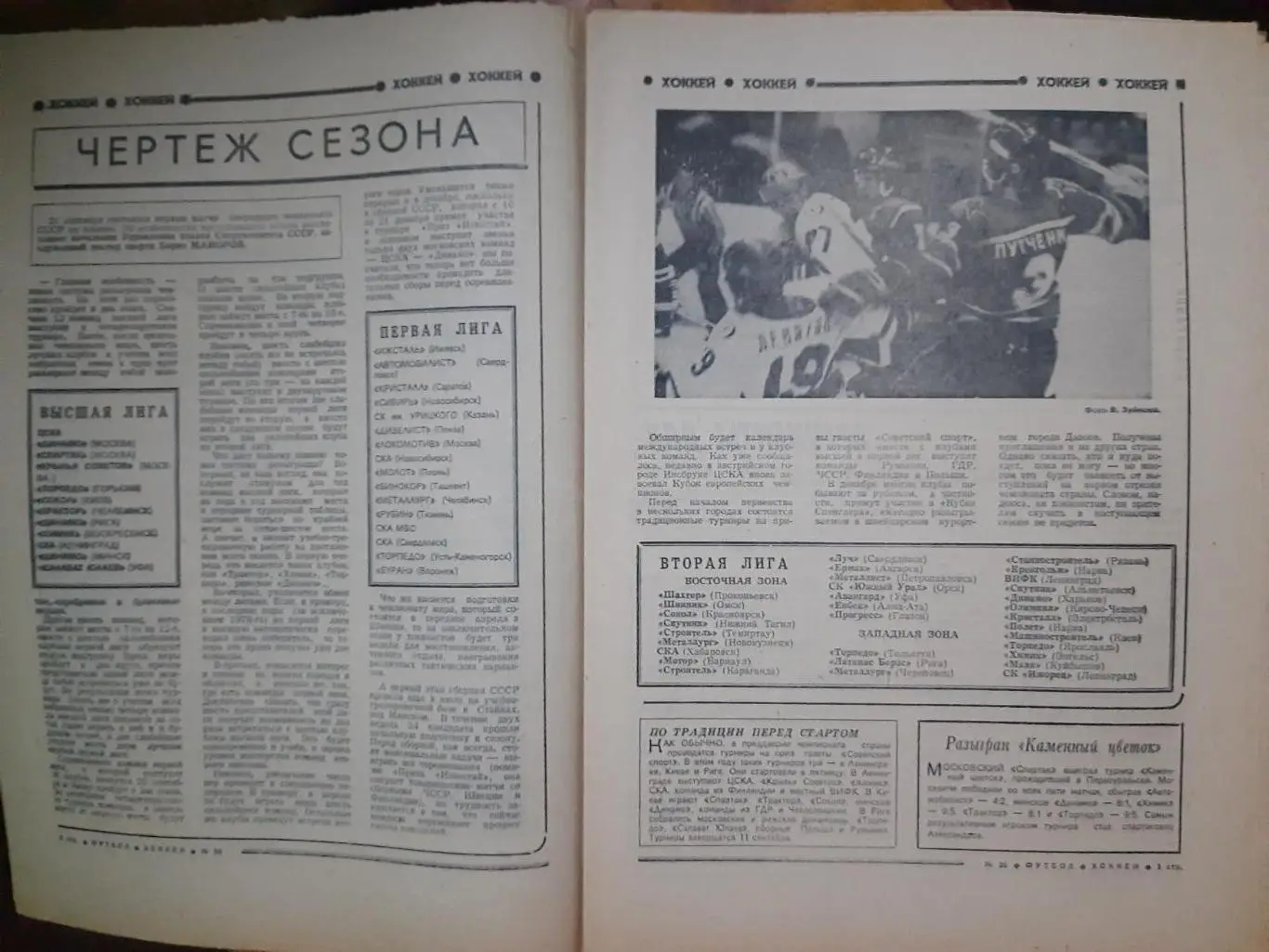 еженедельник футбол-хоккей №36, 1980. 1