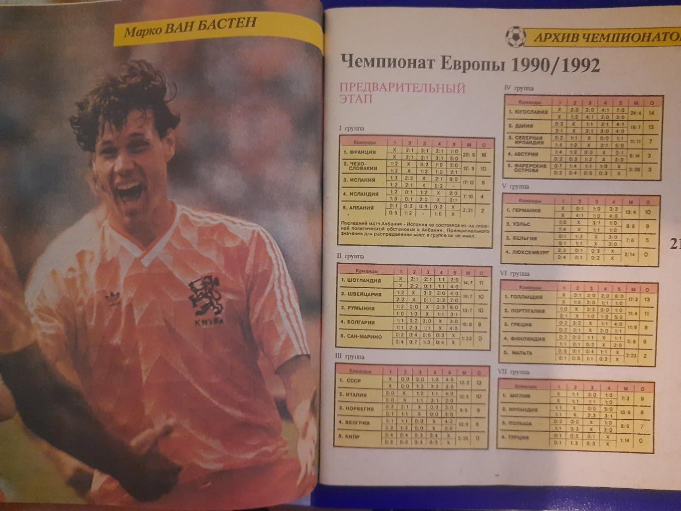 Чемпионат Европы 1992 3