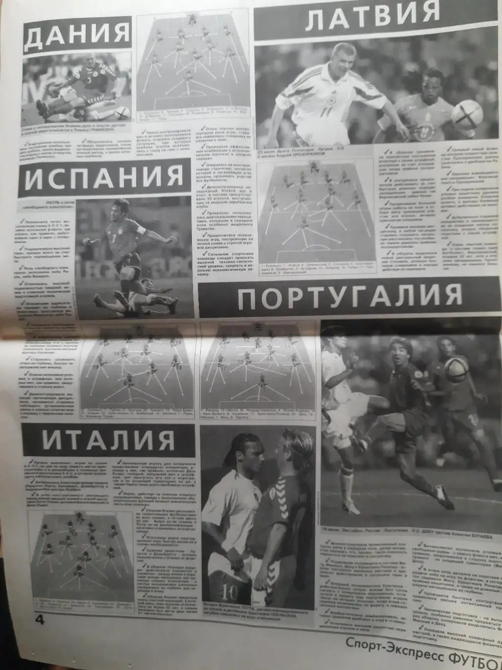 приложение к газете Спорт Экспресс Футбол №114 октябрь 2004, итоги ЕВРО 2004. 2