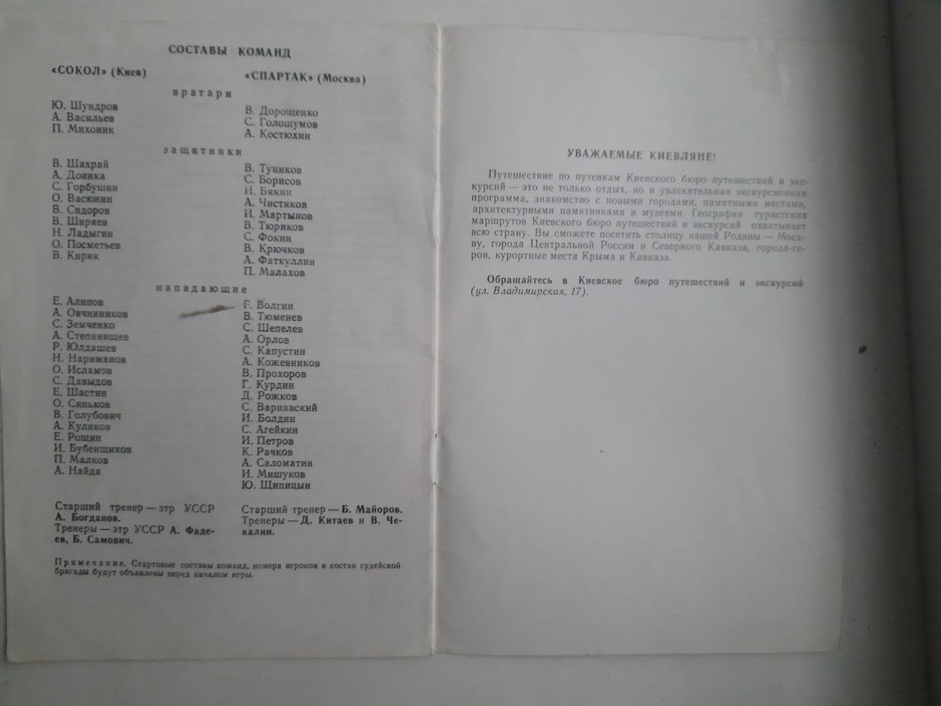 Сокол Киев-Спартак Москва 10.10.1986 2