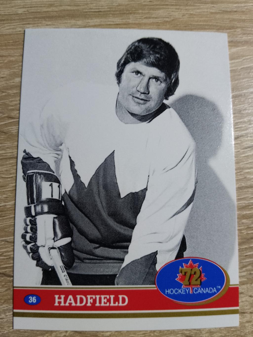 карточка Суперсерия 1972/Hockey Canada 72. №36 Vic Hadfield/Вик Хедфилд.