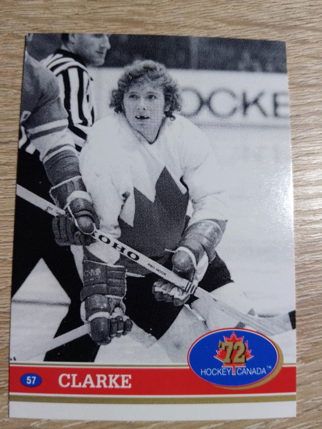 карточка Суперсерия 1972/Hockey Canada 72. №57 Bobby Clarke/Б.Кларк.