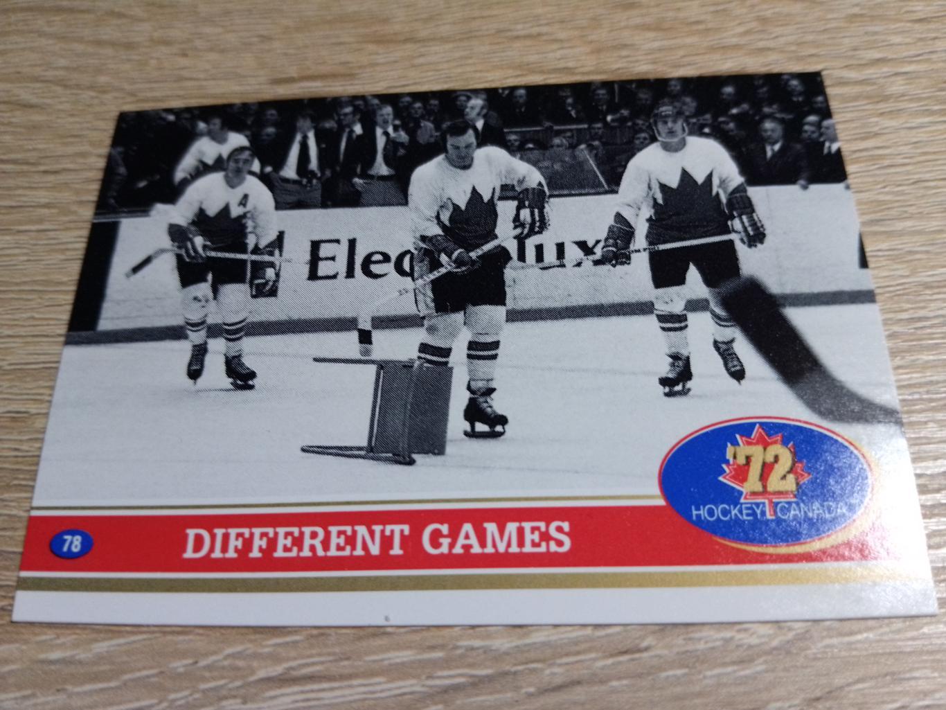 карточка Суперсерия 1972/Hockey Canada 72. №78 Game 8, Different games..