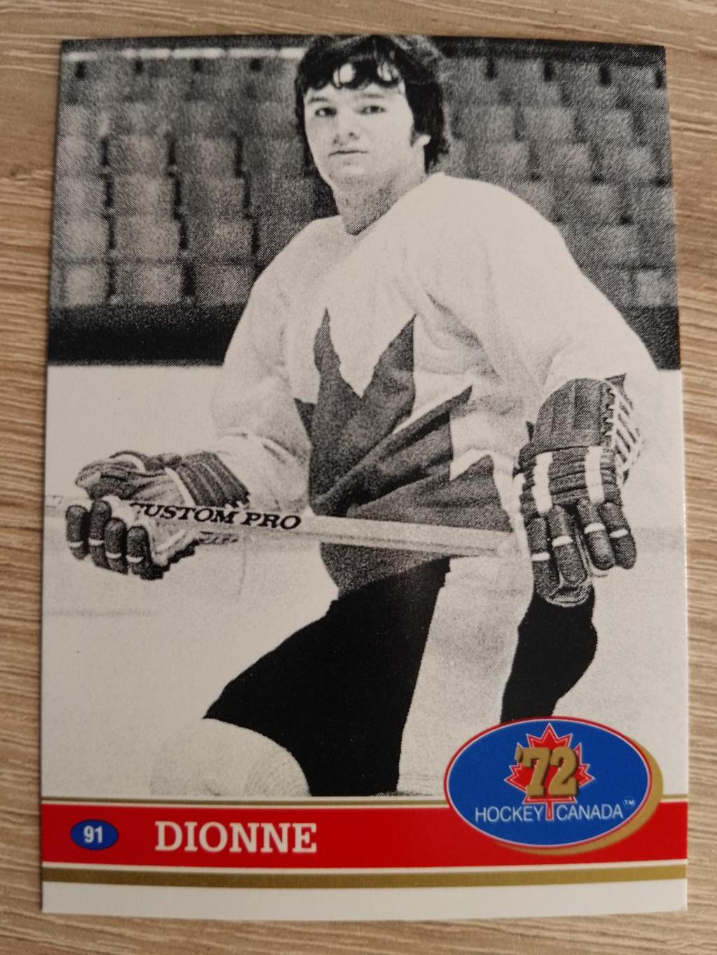 карточка Суперсерия 1972/Hockey Canada 72. №91 Marcel Dionne/Марсель Дионн.