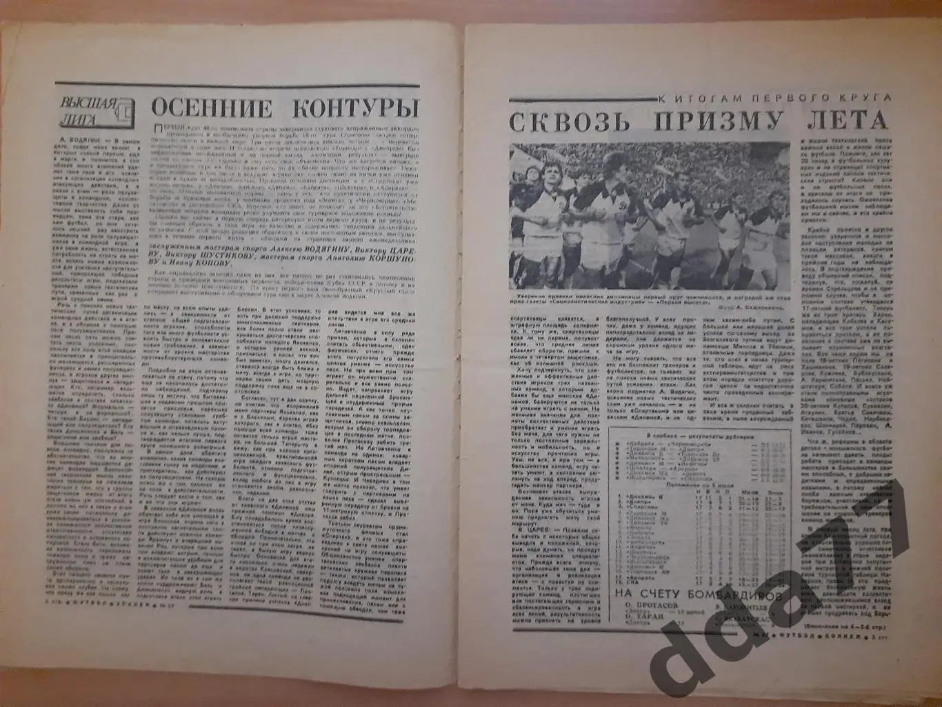 еженедельник футбол-хоккей #27,1985. 1
