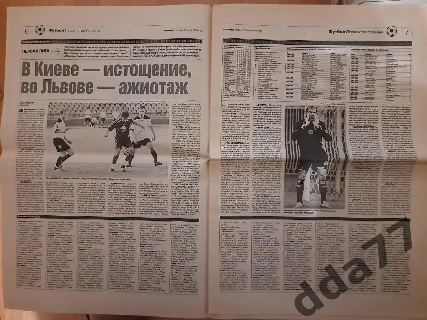 газета Команда №122 10.07.2008... 1