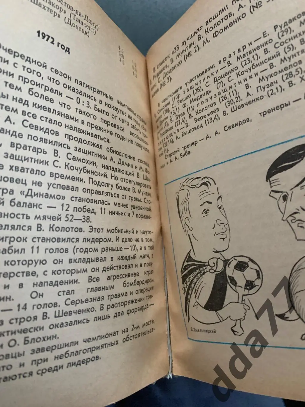 (А54) М. Михайлов. Динамо Киев 1975. 2