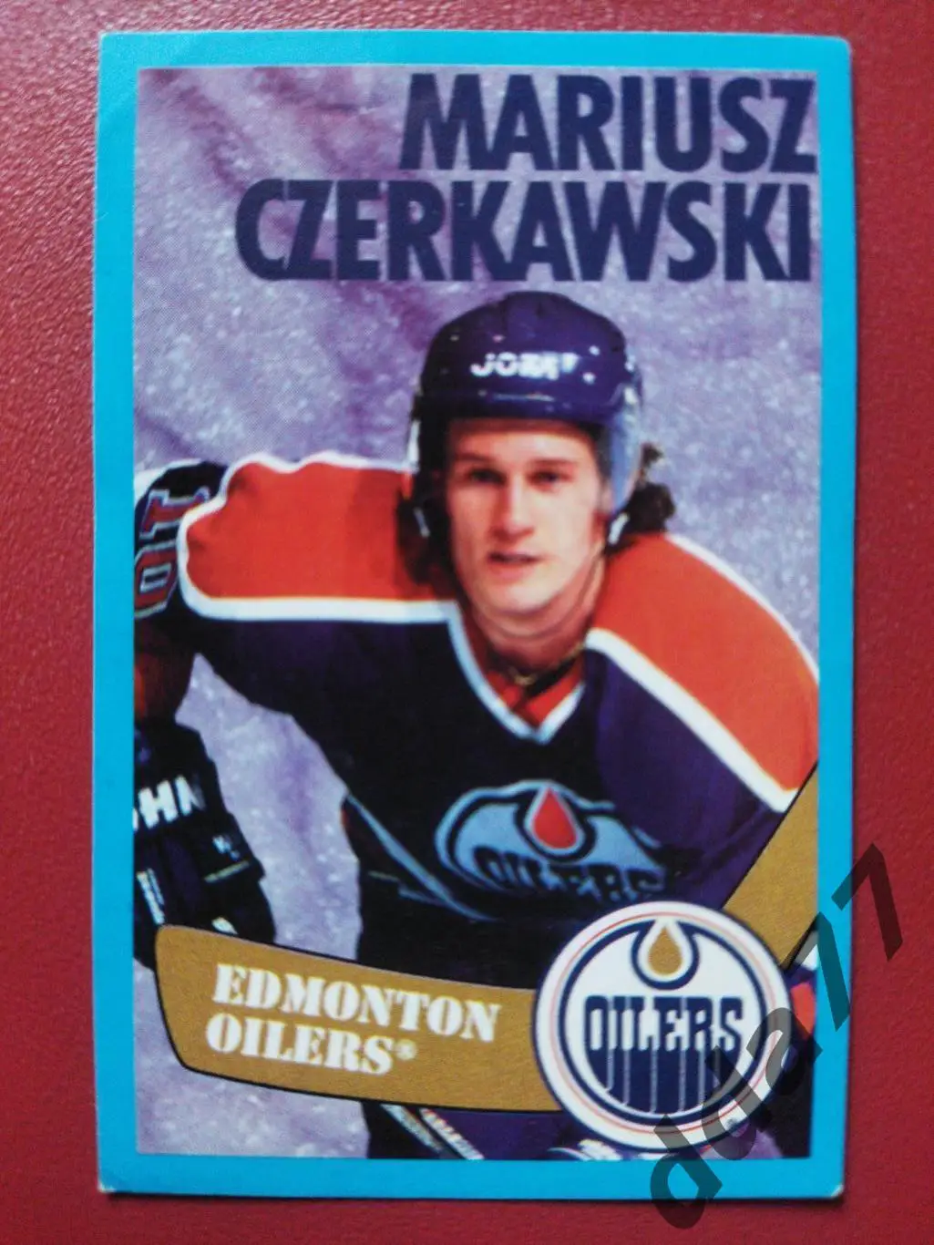 хоккей, наклейка НХЛ Панини 1996-1997/NHL Panini M.Czerkawski #261
