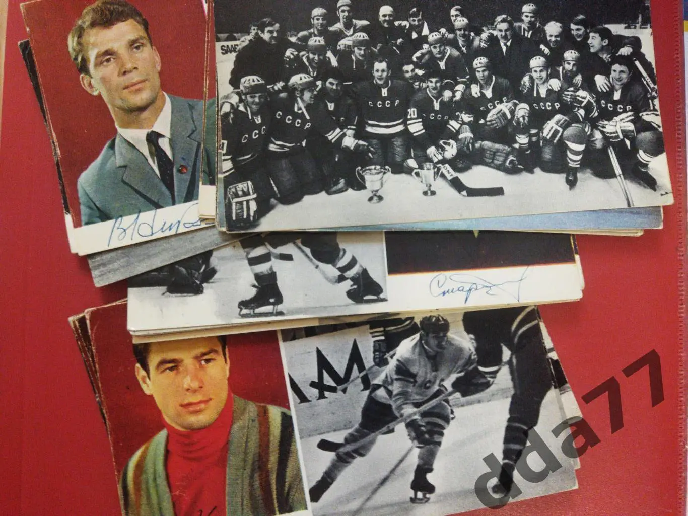 (3484) Хоккей. Сборная СССР Десятикратный Чемпион Мира 1971 ,полный комплект. 2