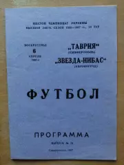 Таврия Симферополь - Звезда Кировоград 6.04.1997