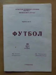 Таврия Симферополь - Звезда Кировоград 15.06.1995