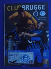 Брюгге Бельгия - Днепр Днепропетровск 16.04.2015 Лига Европы.