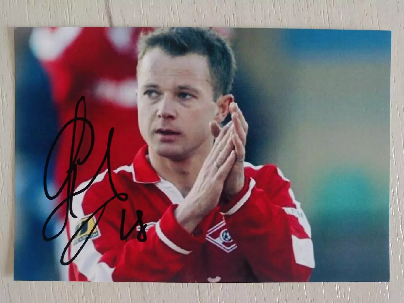 Автограф Дмитрия Парфенова 3