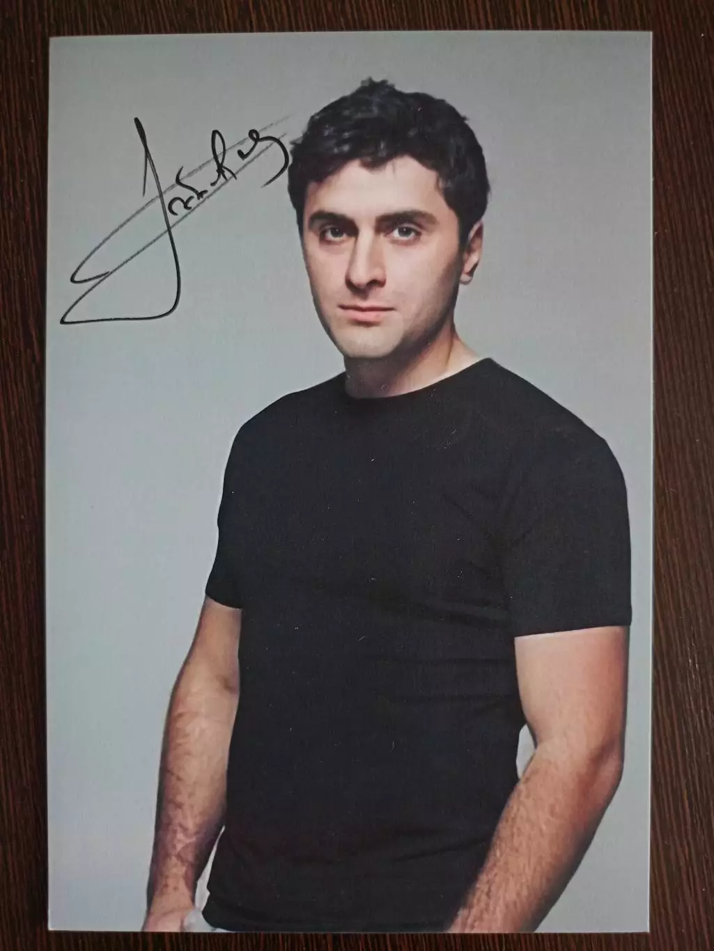 Автограф Гурама Баблишвили 3