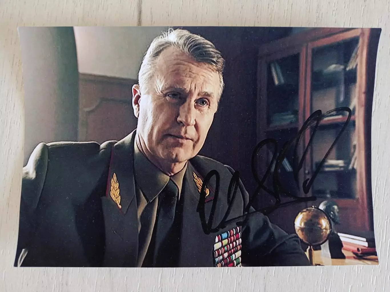 Автограф Олега Штефанко 5