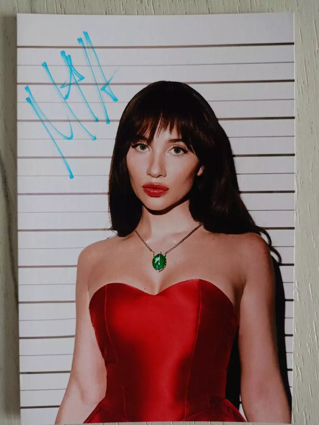 Автограф Миа Бойка (Mia Boyka) 1